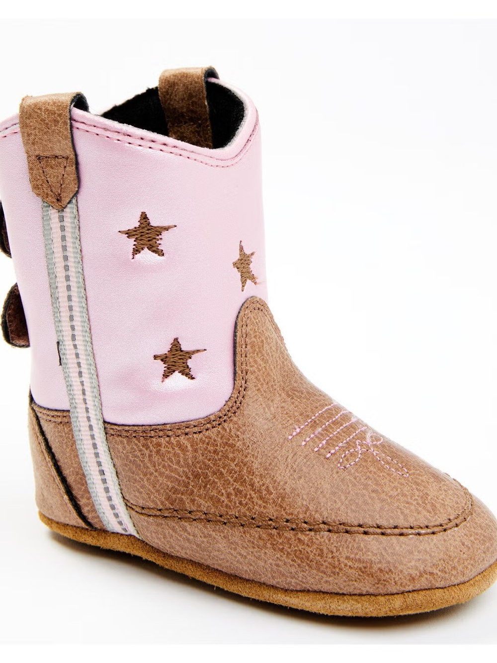 BOOT BARN INFANT GIRLS' LIA POPPET LITTLE STAR WESTERN BOOTS - ROUND TOE